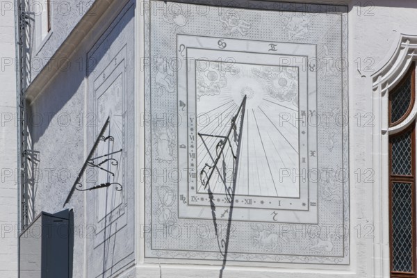 Meissen sundial at Albrechtsburg Castle
