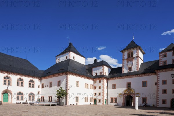 Augustusburg Castle, castle courtyard