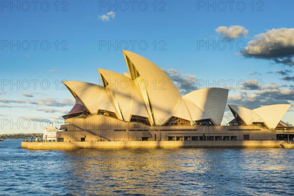 Sydney opera at sunset, New South Wales, Australia, Oceania