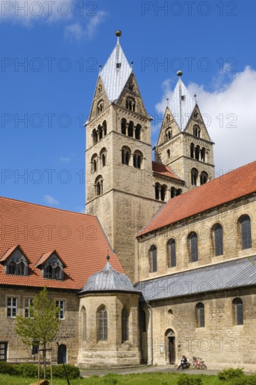 Church of Our Dear Lady, Romanesque Basilica, Domplatz, Halberstadt, Harz Mountains, Saxony-Anhalt,