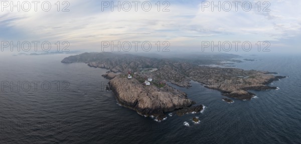 Lindesnes lighthouse at Norway's southernmost point, South Cape, Norway, Europe