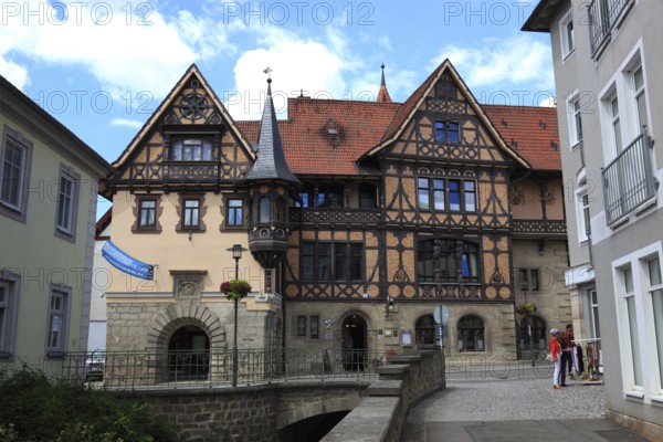 Henneberger Haus, Meiningen, Schmalkalden-Meiningen County, Thuringia, Germany, Europe
