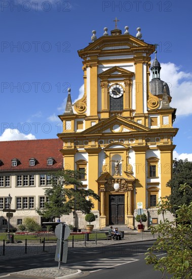 Petrini Church, town church of Kitzingen, Lower Franconia, Bavaria, Germany, designed by Antonio