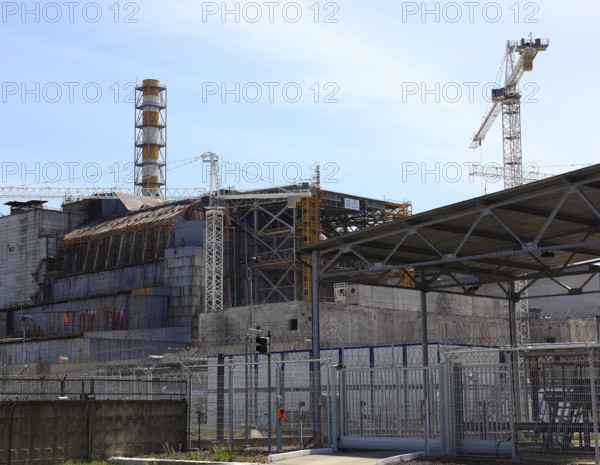 Exclusion zone, in the uninhabitable 30-kilometre zone around the Chernobyl power plant and the