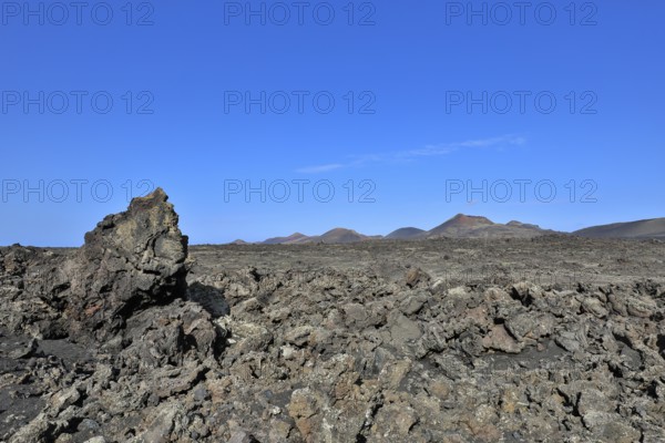 Montaña del Señalo Volcano, Timanfaya National Park, Lanzarote, Canary Islands, Spain, Europe
