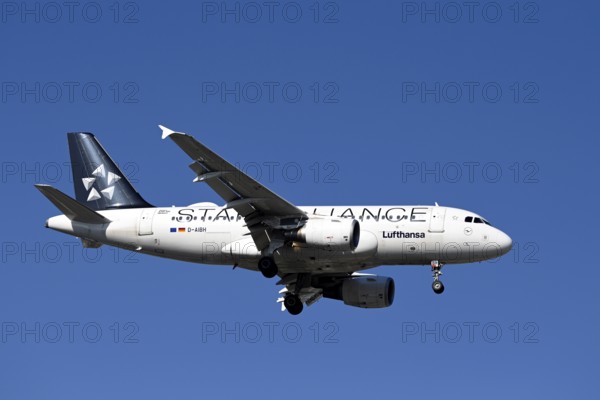 Aircraft Lufthansa, Airbus A319-100, D-AIBH