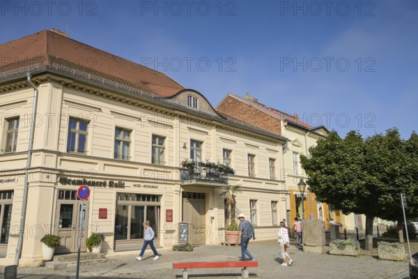 Street scene, old buildings, Hotel Grambauers Kalit, Rosenstraße, Hoher Steinweg, Old Town,