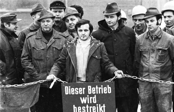 The rigorous behaviour of the entrepreneur Seibel of the cement factory Seibel und Soehne in