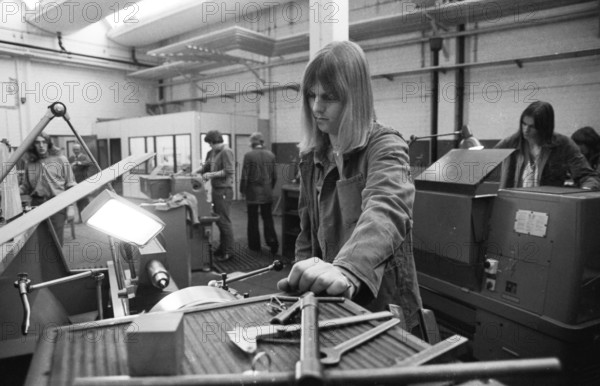 The correctional institution (JVA) in Iserlohn-Drueplingsen, here on 20 January 1975, is a juvenile
