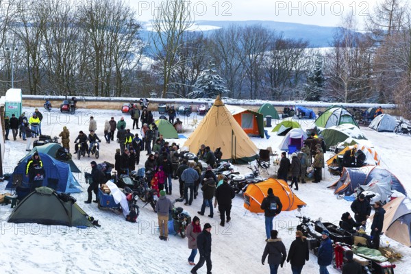 42nd Winter Meeting for Motorcyclists Augustusburg Castle