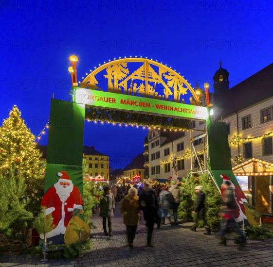 Christmas market in Torgau