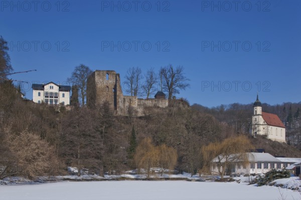 Tharandt castle ruins