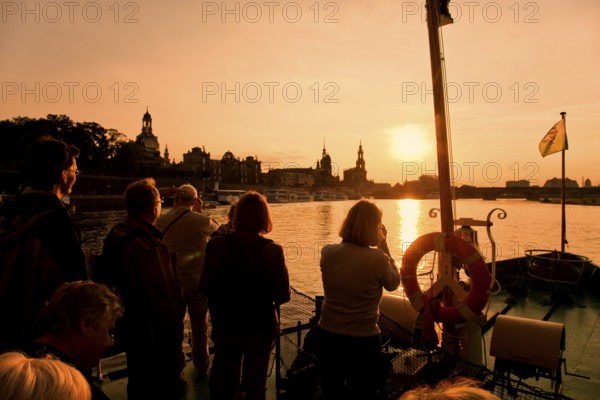 Steamboat trip on the Elbe in Dresden