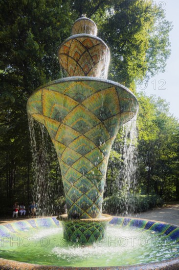 Mosaic Fountain in the Great Garden