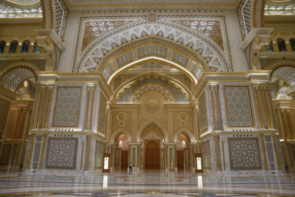 Qasr Al Watan, presidential palace, interior photo, Abu Dhabi City, emirate Abu Dhabi, United Arab