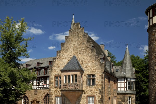 German House, the former residence of the Teutonic Order, now used by the university, Marburg an