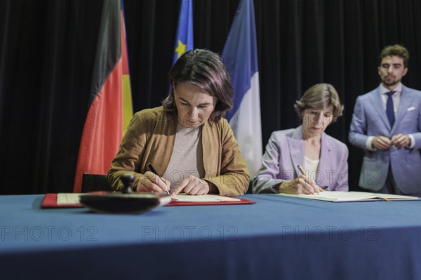 Annalena Bärbock (Bündnis 90 Die Grünen), Federal Minister for Foreign Affairs, and Catherine