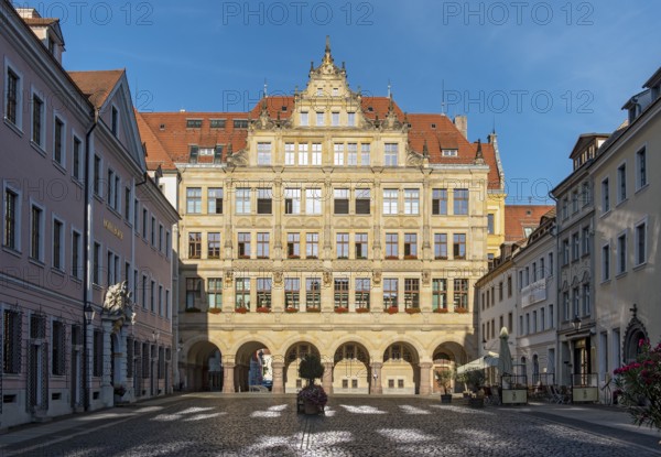 New Town Hall, City Council, building, Untermarkt, Görlitz, Goerlitz, Germany, Europe