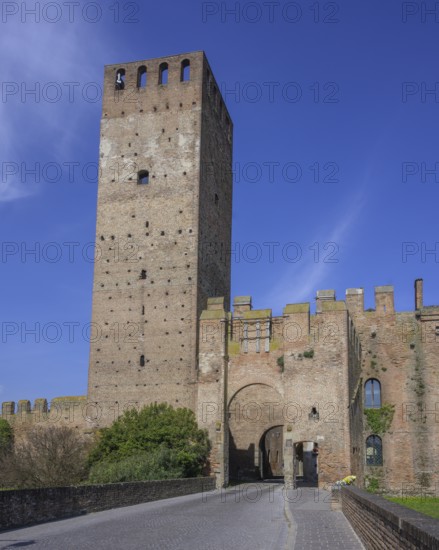 Porta Padua, Montagnana, Province of Padua, Italy, Europe