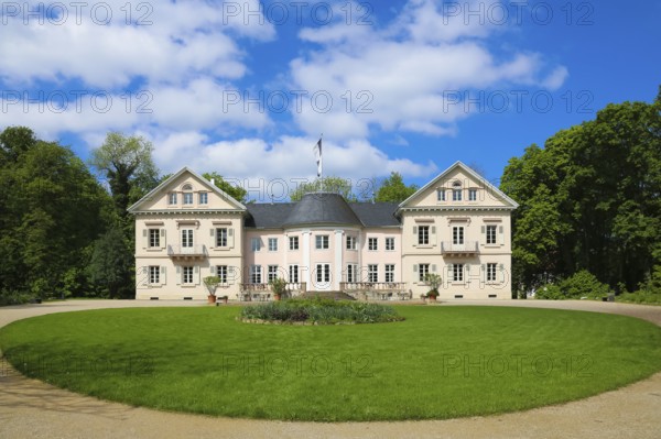 Villa Eugenia, last residence of the Princes of Hohenzollern-Hechingen, classicist central building