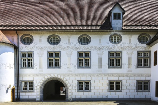 Helfenstein Castle, Wiesensteig Castle, residential castle of the Helfensteins, banqueting hall