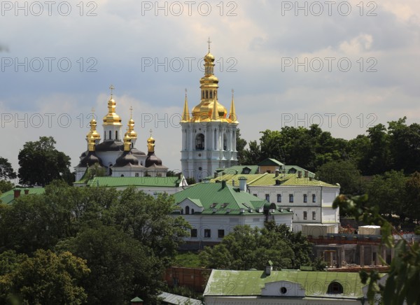 View of part of the Kiev Cave Monastery, Holy Mary Ascension Monastery, Pecherskaya Lavra, Kiev,