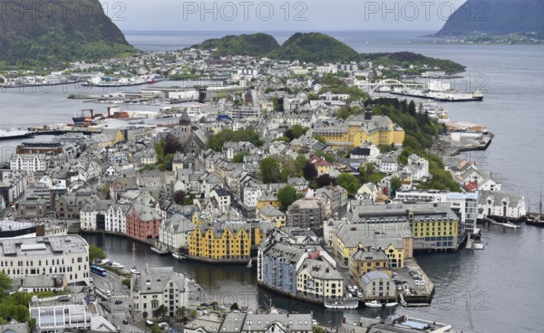City of Alesund in Norway