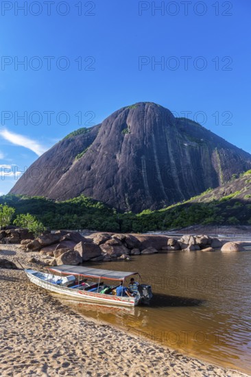Huge granite hills, Cerros de Mavecure, Eastern Colombia