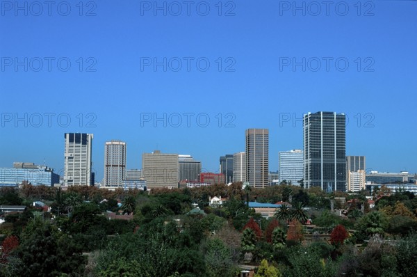 Pretoria skyline, South_Africa, South Africa, landscape, horizontal, city view, townscape,