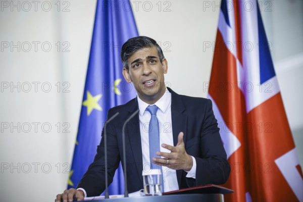 Rishi Sunak, Prime Minister of the United Kingdom of Great Britain and Northern Ireland. Berlin, 24