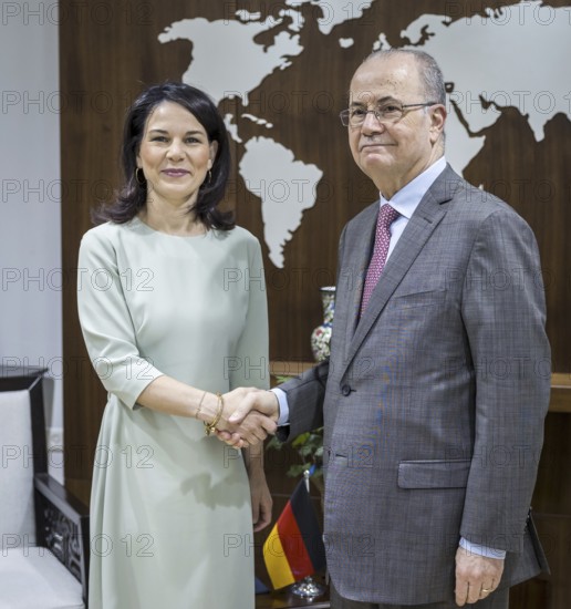 Annalena Bärbock (Alliance 90/The Greens), Federal Foreign Minister, pictured during her trip to