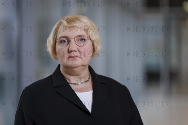 Katja Mast, First Parliamentary Secretary of the SPD parliamentary group in the Bundestag, poses