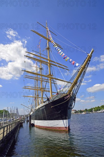 Europe, Germany, Schleswig-Holstein, Baltic Sea, Lübeck-Travemünde, Windjammer Passat, museum ship,