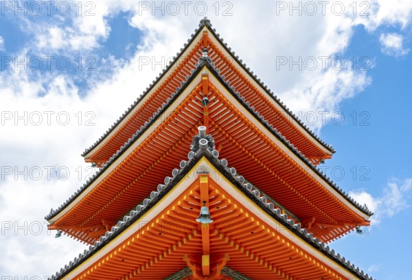 Sanju-no-to, Three Storied Pagoda, Kiyomizu-dera temple, Kyoto, Japan, Asia