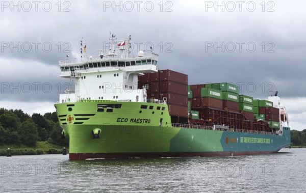 Container ship ECO MAESTRO can be fuelled with bio-methanol