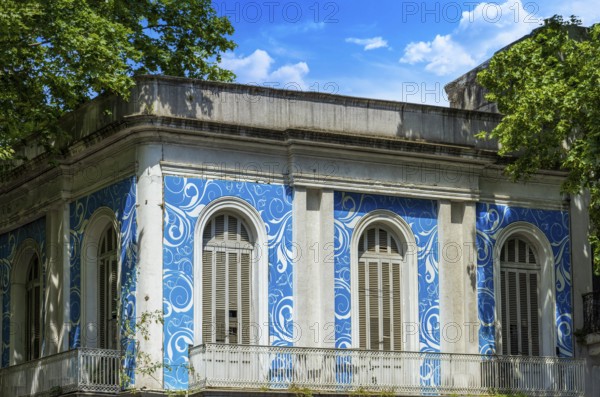 Uruguay, Montevideo streets and architecture in historic city center famous tourist attraction,