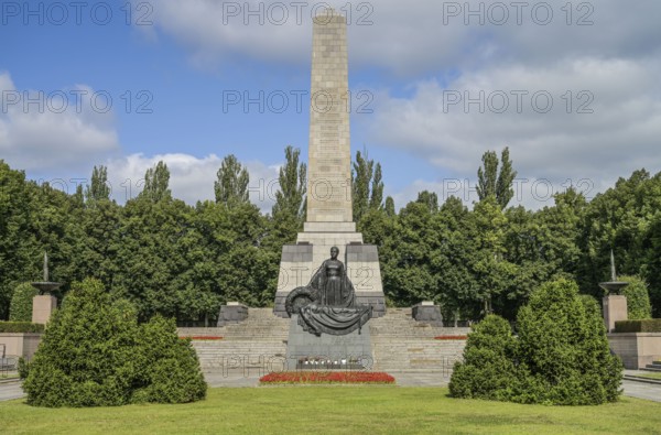 Soviet memorial, Schönholzer Heide, Pankow, Berlin, Germany, Europe