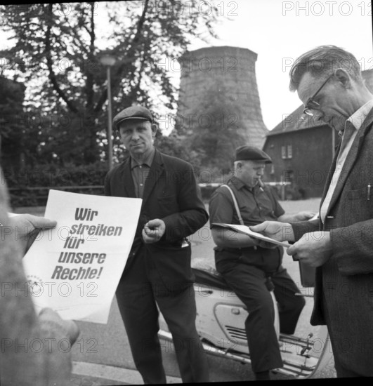 DEU, Germany, Dortmund: Personalities from politics, economy and culture from the years 1965-71,