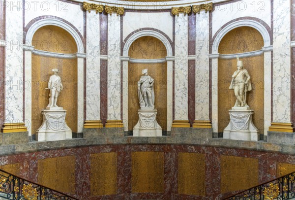 Bode Museum, at the entrance to the exhibition rooms, Berlin, Germany, Europe