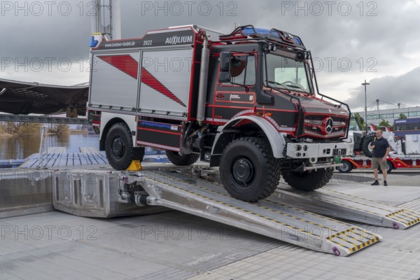 Interschutz 2022 trade fair in Hanover, the world's largest trade fair for fire, rescue and