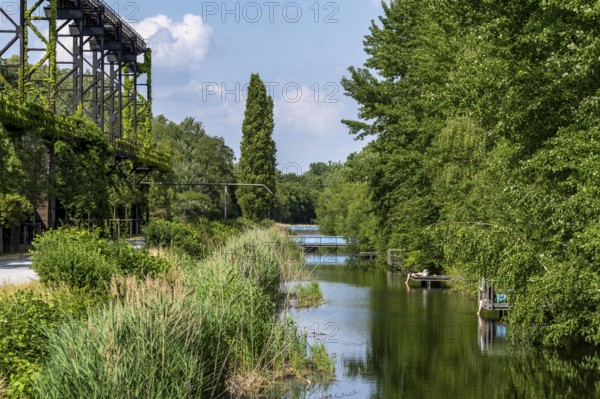 The Duisburg North Landscape Park, Clear Water Canal, Sinter Plant, Emscher Promenade, North