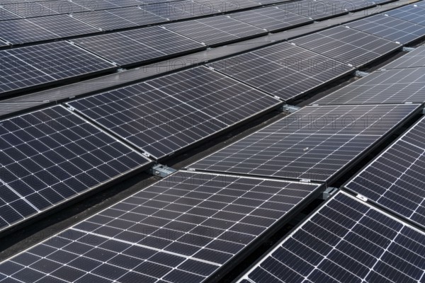 Solar panels, solar modules, a larger solar system