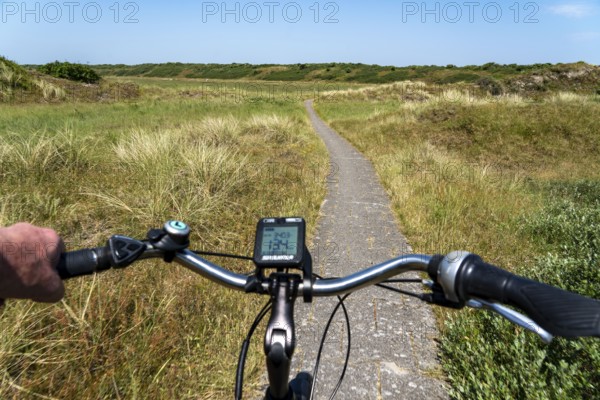 North Sea island of Langeoog, early summer, cycle tour to the eastern end of the island, Lower