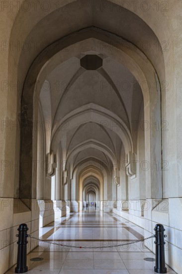 Arcades at the Sultan's Palace, Muscat, Arabian Peninsula, Sultanate of Oman