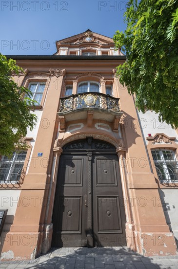 Diocesan Archive, Rococo Palace 1730, Luitpoldstr. 1, Eichstätt, Upper Bavaria, Germany, Europe