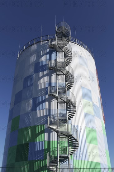District heating storage facility of Stadtwerke Krefeld, SWK, 4500 cubic metres of hot water for