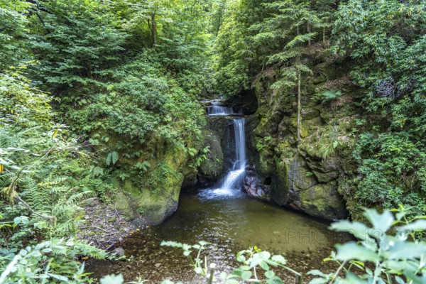The Geroldsau Waterfall, Geroldsau, Baden-Baden, Baden-Württemberg, Germany, Europe