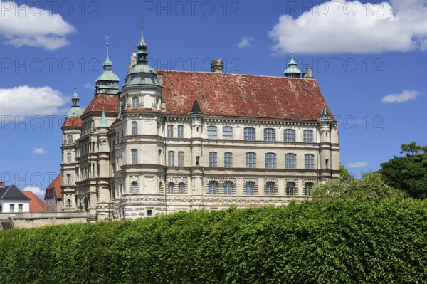 Europe, Germany, Mecklenburg-Western Pomerania, Güstrow, Güstrow Castle, built in the 16th century,