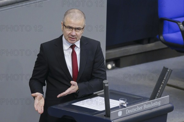 Frank Junge, MdB, SPD, speaks in the German Bundestag. Berlin, 01.02.2024