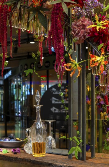 Artistic flower arrangements and decorations, German Floristry Championships, Berlin, Germany,